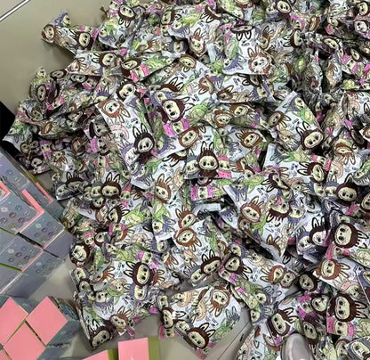 Original Labubu Doll Exciting Macaron