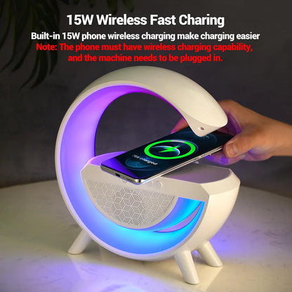 Pro 6-in-1 Wireless Charger, Lamp & Speaker