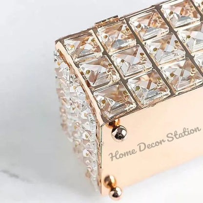 Luxury Crystal Tissue Box My Store